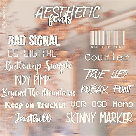 Download Font Aesthetic Untuk Ppt - IMAGESEE