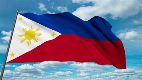 Philippine Flag Stock Footage Video - Shutterstock