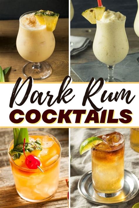 10 Classic Dark Rum Cocktails - Insanely Good