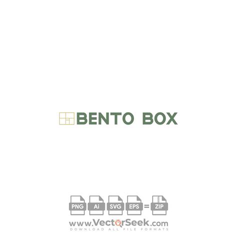 Bento Box Logo Vector - (.Ai .PNG .SVG .EPS Free Download)