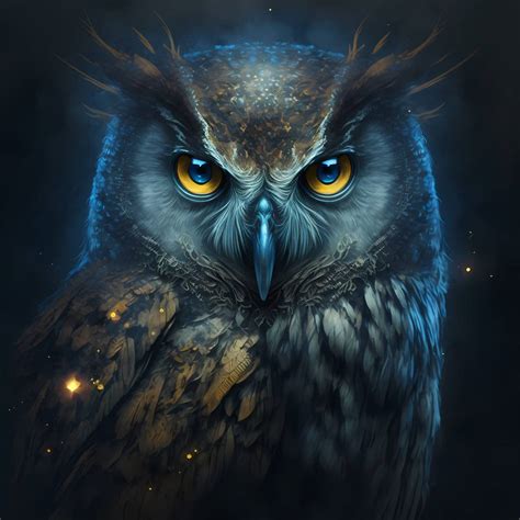 Mystical eagle owl by PM-Artistic on DeviantArt