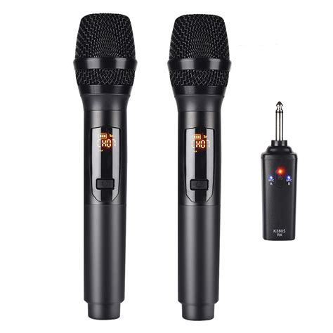 Buy Kithouse K380S Rechargeable Wireless Microphone Karaoke Microphone ...