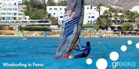 5 Paros Windsurfing and Kitesurfing clubs - Greeka.com