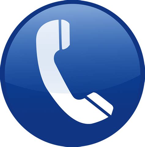 Download Blue, Icon, Telephone. Royalty-Free Vector Graphic - Pixabay