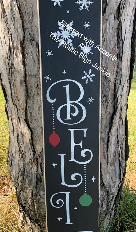 Primitive Believe Sign Rustic Christmas Welcome Sign Rustic - Etsy