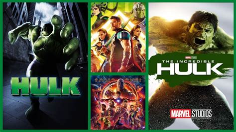 All 7 Hulk Movies & Appearances in Order