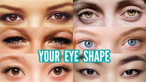 Types Of Eye Shapes Makeup