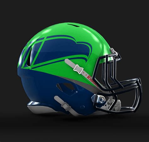 Redesigned NFL Helmets (minimal design) on Behance