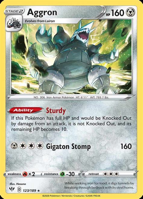 Steel Type Heavy Wall - PokemonCard