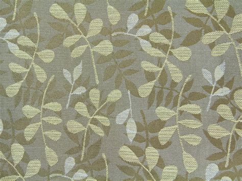 fabric texture brown leaf print nature branch cloth - Texture X