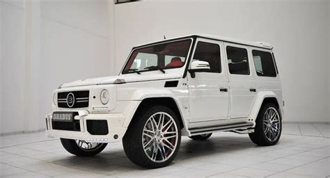 White Brabus G-Wagon Has 'Flamboyant' Written All Over it | Carscoops | G wagon, White g wagon ...