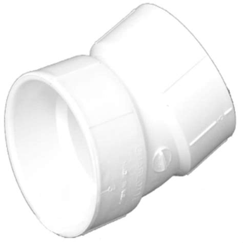 Charlotte Pipe 2-in x 2-in dia 22-1/2-Degree PVC Schedule 40 Hub Elbow Fitting at Lowes.com