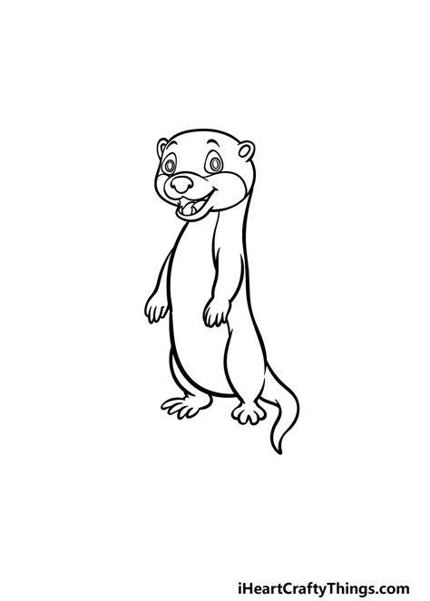 Otter Drawing