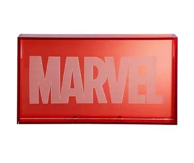 Marvel Red Marvel Logo Neon Lamp | Big Lots