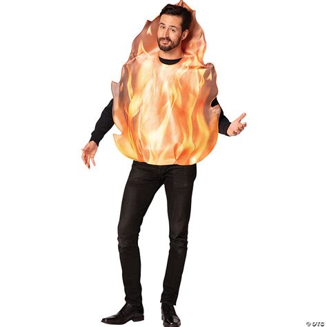 Flaming Fire Adult Costume