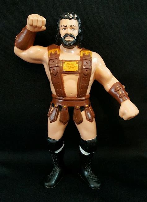 Hercules Hernandez WWF WWE 1987 LJN Titan Rubber Wrestling Figure! | #1821638116