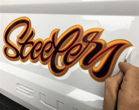 Pinstriping And Lettering Signs