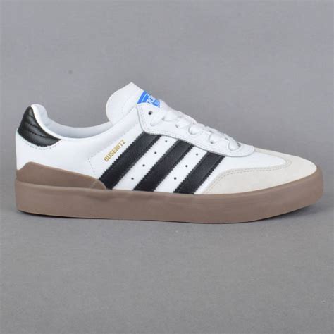 Adidas Skateboarding Busenitz Vulc Samba Edition Skate Shoes - Footwear White/Core Black ...