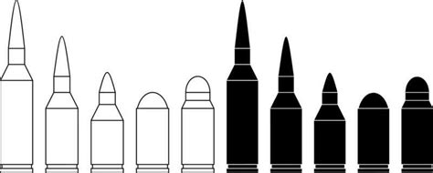 Bullet Silhouette Vector Art, Icons, and Graphics for Free Download