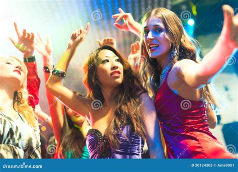 Party People Dancing In Disco Or Club Stock Photos - Image: 20124303