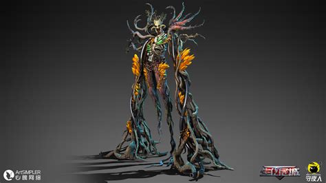 ArtStation - TREE MONSTER