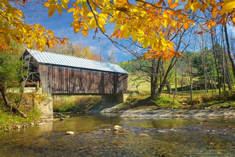 Moxley Covered Bridge Vermont - Alan Majchrowicz