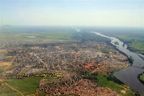 Aerial Of Juba, Capital Of South Sudan Stock Image - Image of background, rainy: 19947509