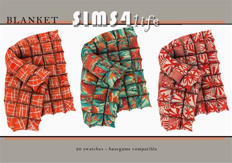 SIMS41ife - New mesh!! Oh gosh this blanket was a nightmae,...