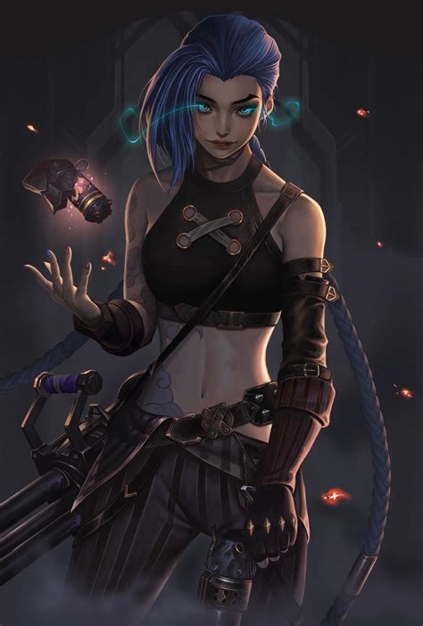 Arcane Jinx by JasonLiu1975 on DeviantArt