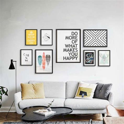 30+ Living Room Wall Decal Ideas - DECOOMO