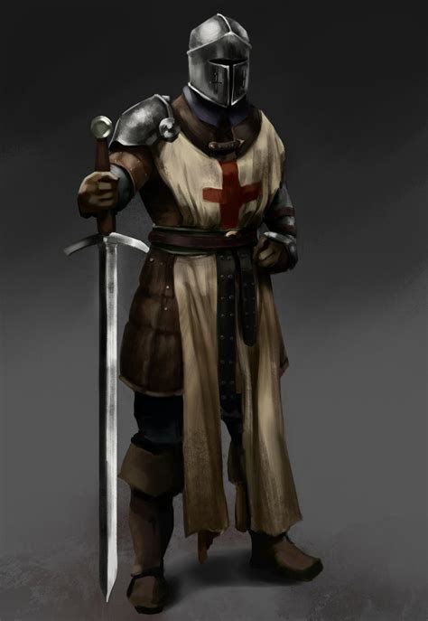 Medieval Knight Concept Art by Goldrinss on DeviantArt