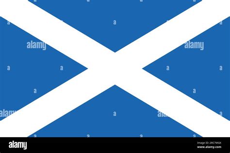 Flag of Scotland - Vector illustration Stock Vector Image & Art - Alamy