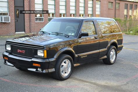 1993 Gmc Typhoon, Turbo, Intercooled, Suv, Allwheel Drive, Buick, Turbo, Grand National