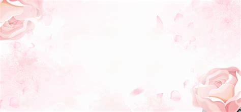 Rose Petals Gradient Pink Banner Background, Petal, Rose Petals, Romantic Background Image And ...