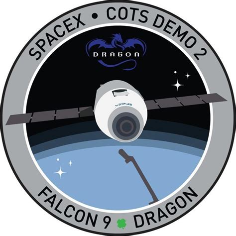 SpaceX Dragon Logo - LogoDix