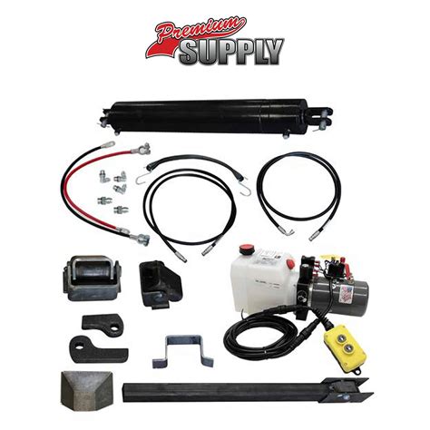 Dump Trailer Hydraulic Cylinder Direct Push Kit - PCK 530