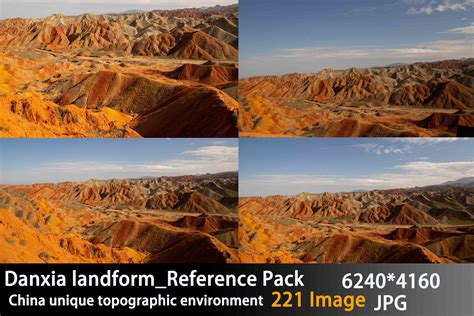 ArtStation - Danxia landform_Reference Pack | Resources