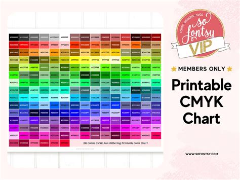 Cmyk Color Chart Pms Color Chart Color Palette Challenge – Theme Route