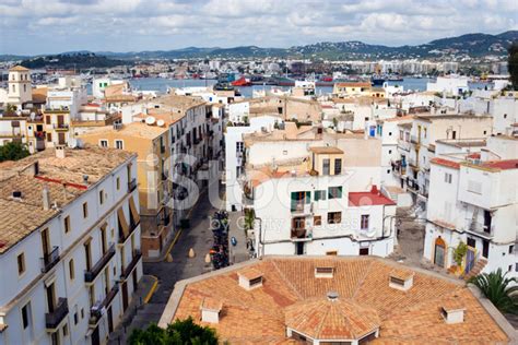 Ibiza Old Town And Harbour Stock Photo | Royalty-Free | FreeImages