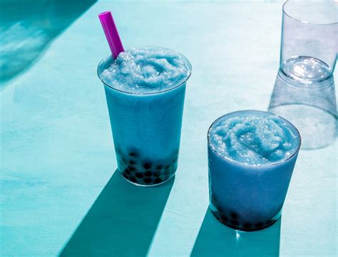 Blue Majik Lychee Boba Cooler Recipe | goop