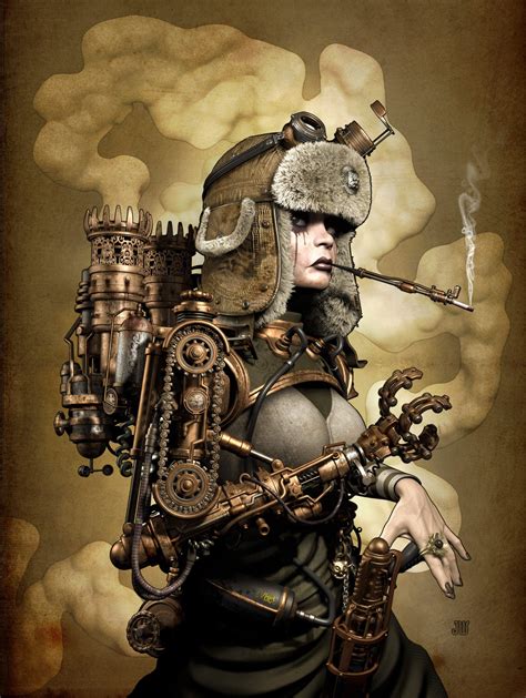 Steampunk Characters Girl