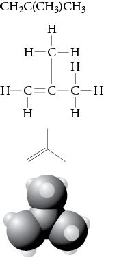 2-methylpropene Jmol