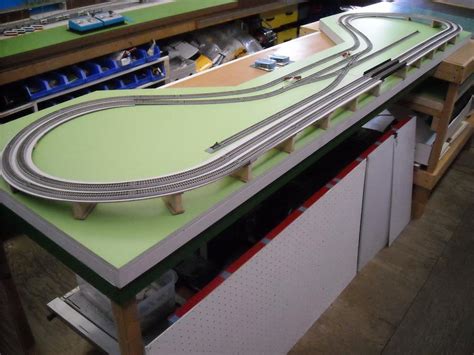 New N Scale Model Railroad Layout with Kato Unitrack Outside Nanaimo, Nanaimo