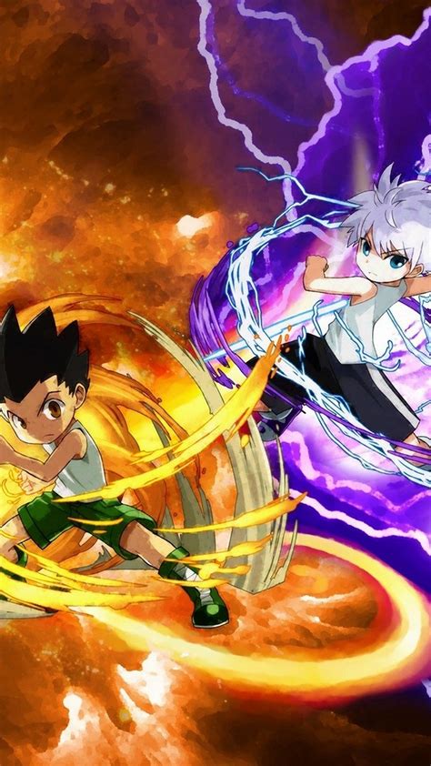 Gon And Killua Cool Wallpaper - Kurapika Killua Zoldyck Gon Freecss Hunter X Hunter Leorio ...