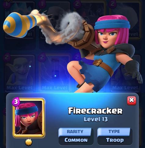 How to use Firecracker in Clash Royale? - Touch, Tap, Play