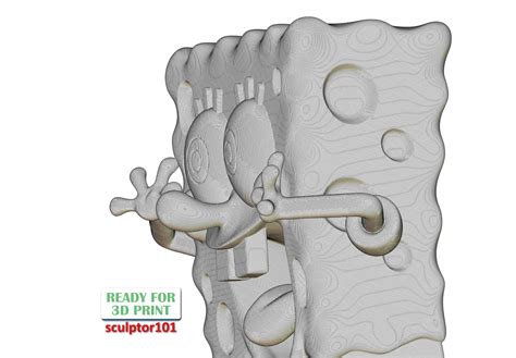 3D file SpongeBob SquarePants 3D printable model・Model to download and 3D print・Cults