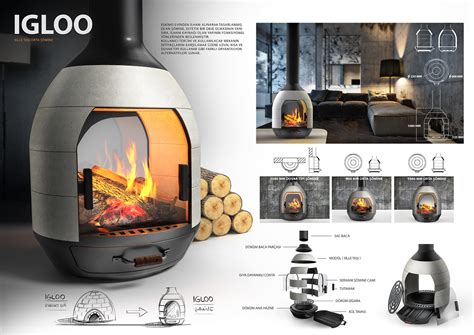 IGLOO FirePlace | Behance