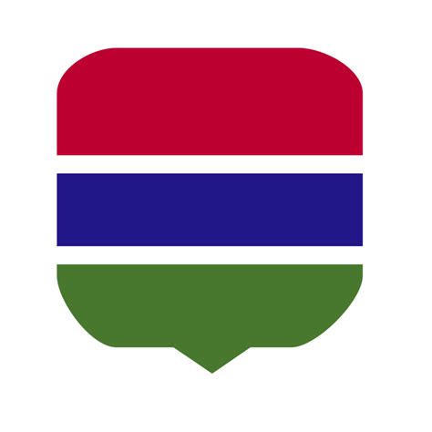 Gambia flag country 15741985 PNG