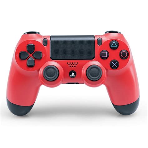 dual shock 4 wireless controller ps4 rosso sony - ps4contr