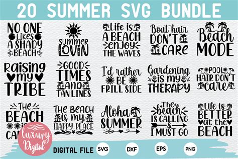 Summer SVG Bundle,Summer svg quotes By creativesvgzone | TheHungryJPEG